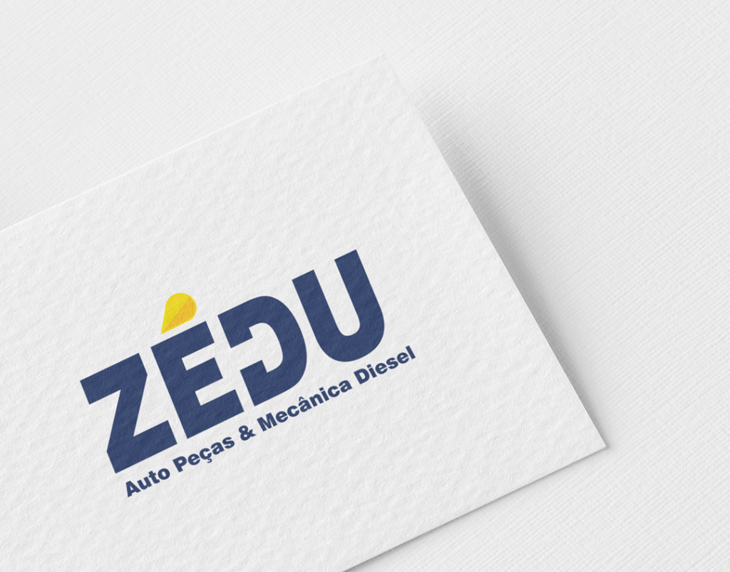 Logotipo Zédu auto Peças